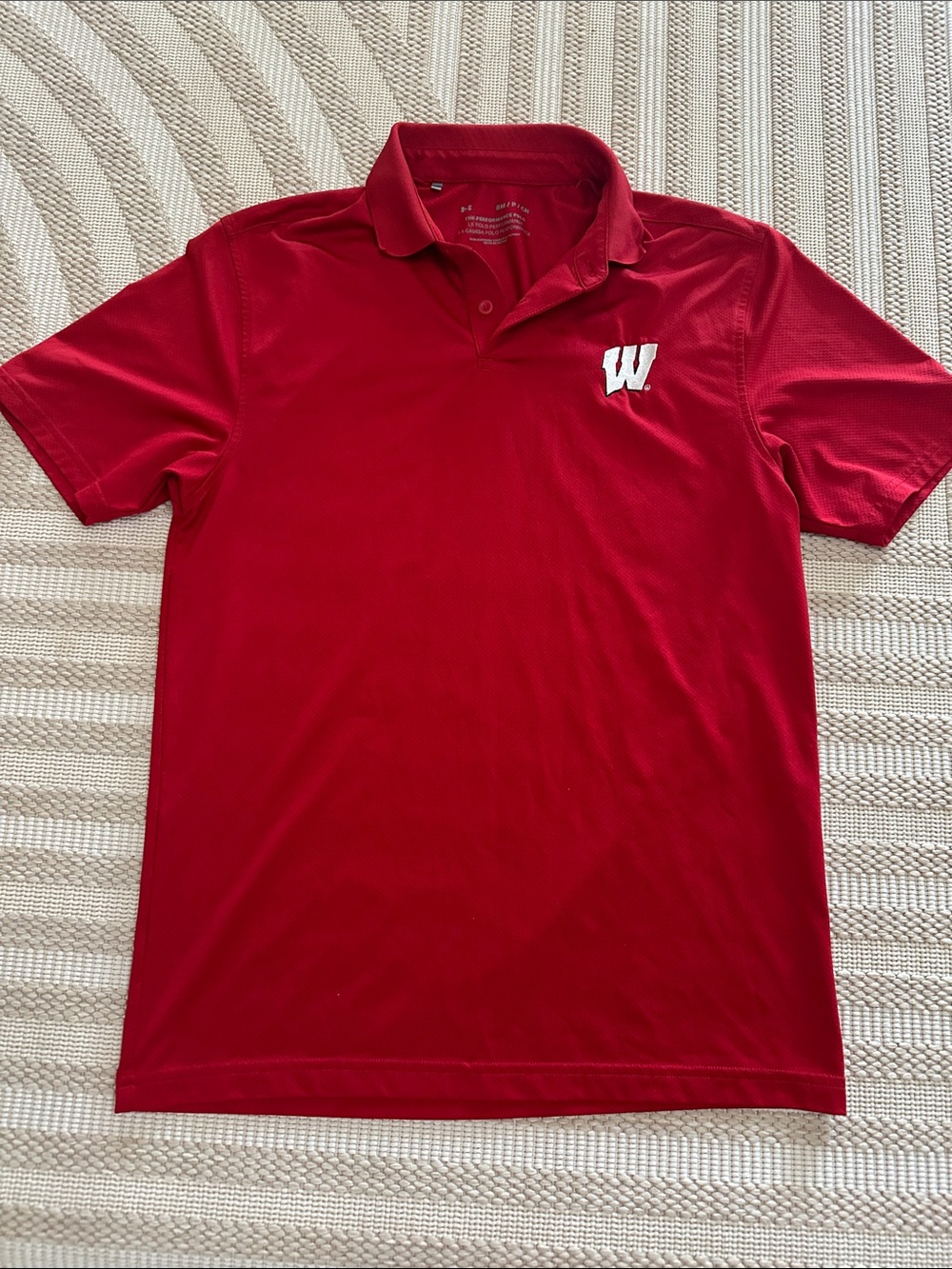 Mens small under armour performance polo pit 19.5 length 28